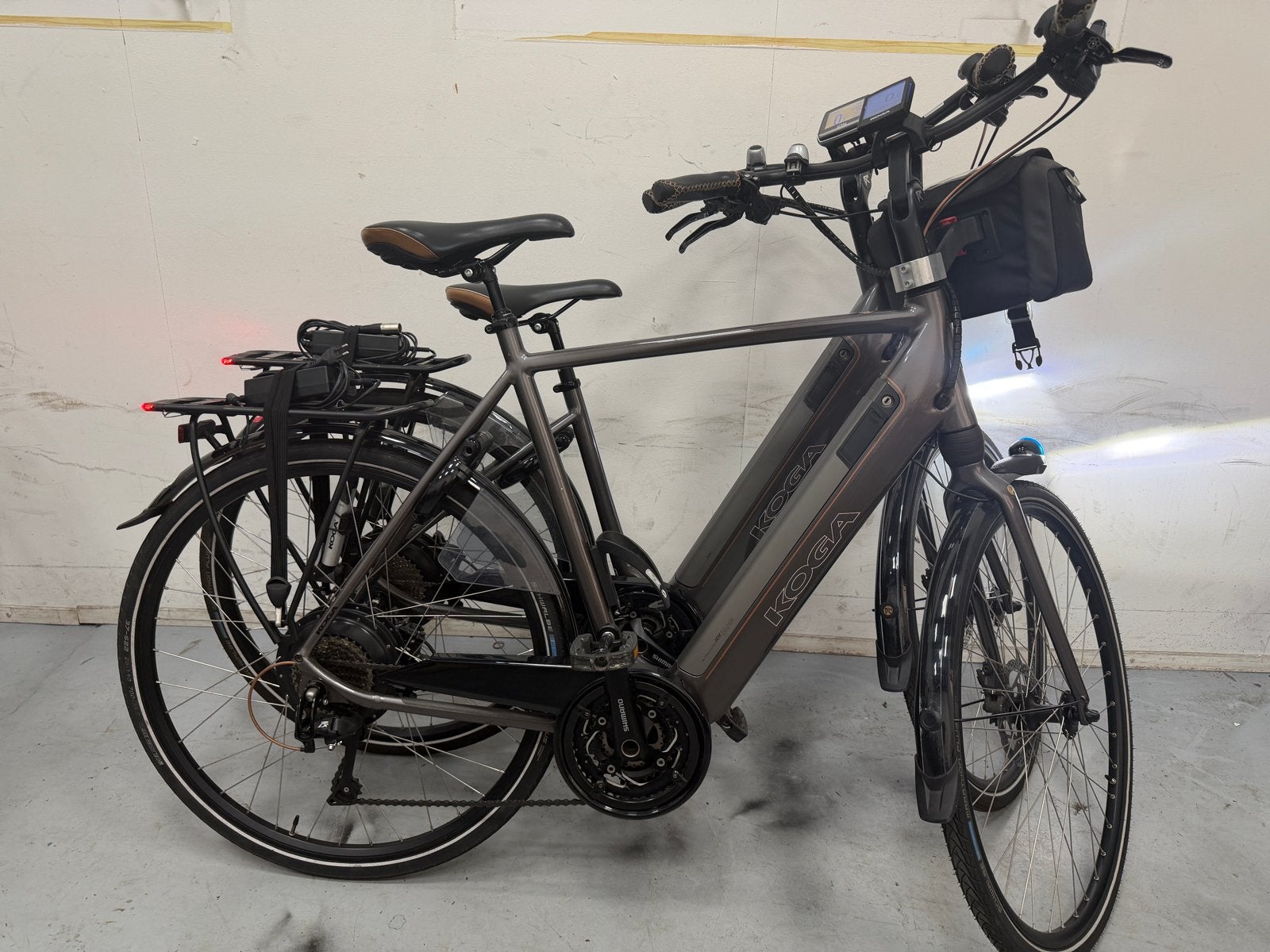 Nette Koga E-bike set fietsen 28 inch Z.g.a.n., Overige merken, Ophalen of Verzenden, Zo goed als nieuw, 59 cm of meer