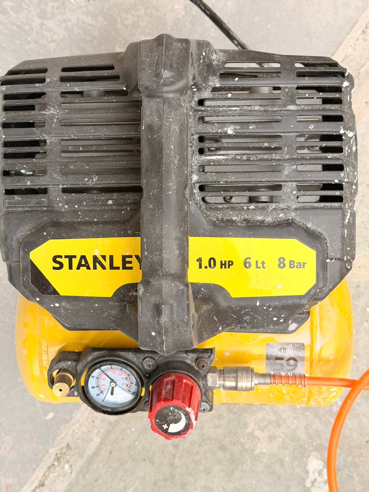Stanley Silent Compressor 6L | 8 Bar | Zeer stil, Ophalen, Gebruikt