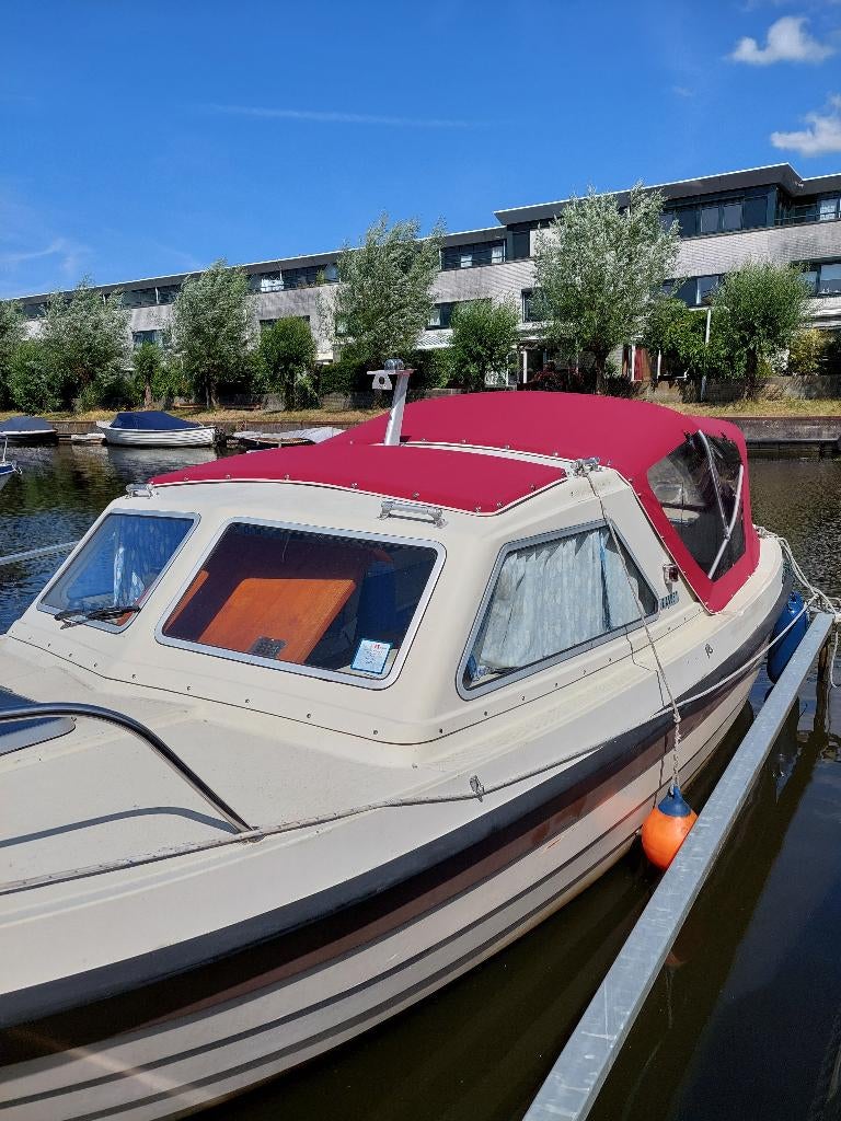 Noorse sloep,  Viksund   660 cm x 260 cm  kap is 1 jaar oud, Overige merken, Gebruikt, Binnenboordmotor, Diesel