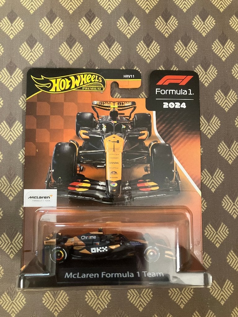 ✅ Lando Norris 2024 Mclaren Hotwheels Premium F1, Ophalen of Verzenden, Nieuw, Formule 1