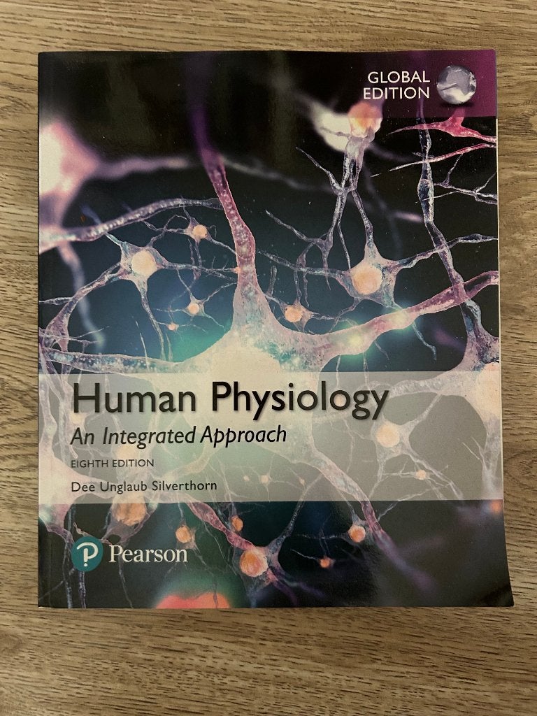 Human Physiology; An Integrated Approach (8th edition), Boeken, Studieboeken en Cursussen, Pearson, Zo goed als nieuw, Beta, HBO