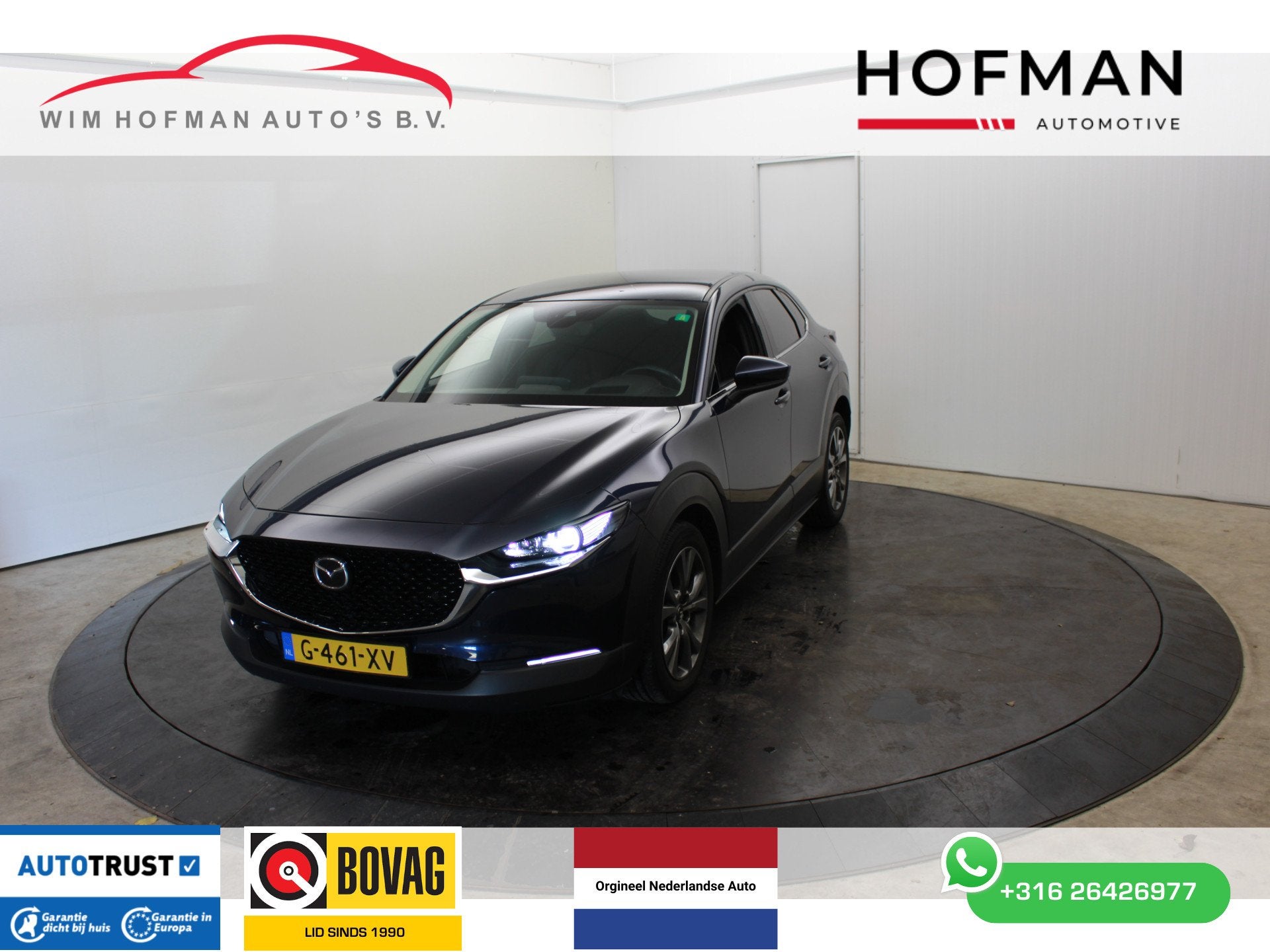 Mazda CX-30 2.0 e-SkyActiv-X M Hybrid Luxury Cam Leer EL aKl, Auto's, Mazda, Gebruikt, 4 cilinders, 19 km/l, Onderhoudsboekje