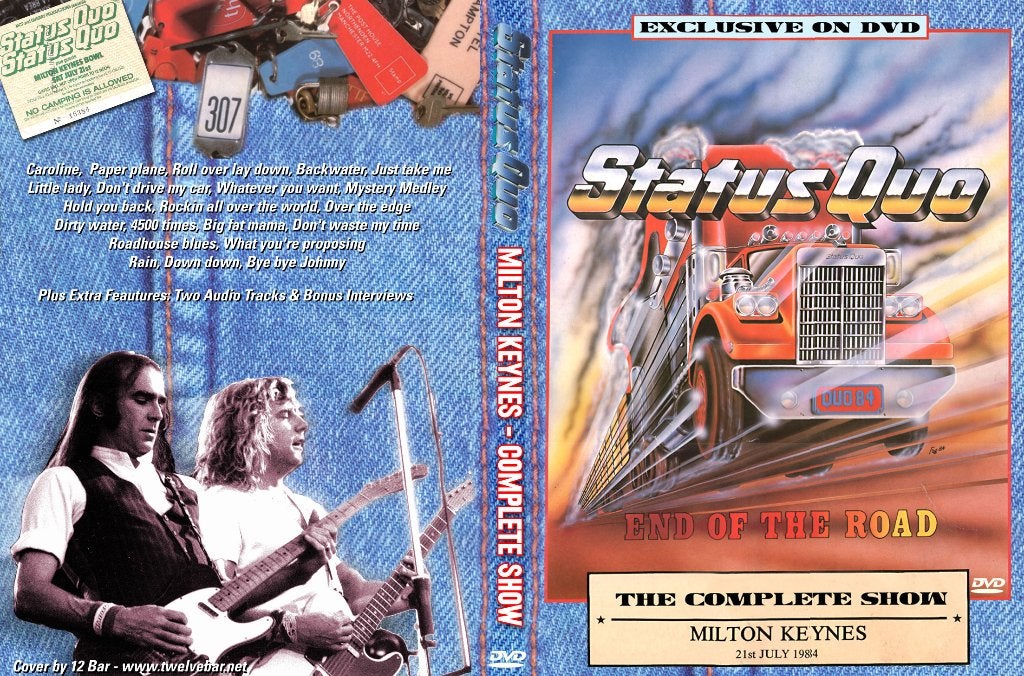 Status Quo end of the road 1984, Alle leeftijden, Verzenden, Nieuw in verpakking, Concert