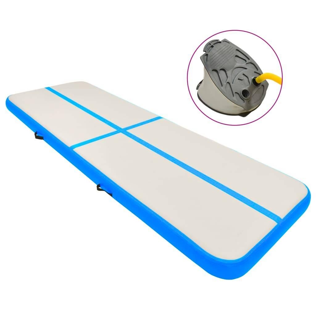 NIEUW | Airtrack Turnmat Gymnastiekmat 300 cm! GRATIS BEZORG, Nieuw, Maat 36 t/m 42, Verzenden, Blauw