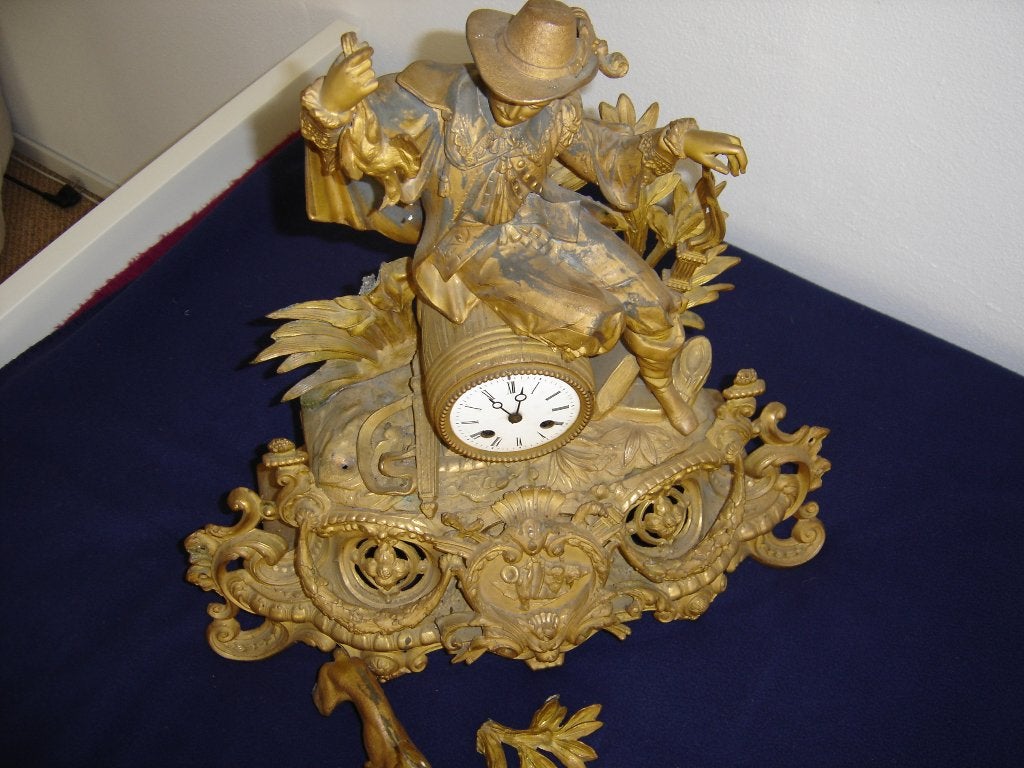 Pendule jachttafereel, Antiek en Kunst, Ophalen