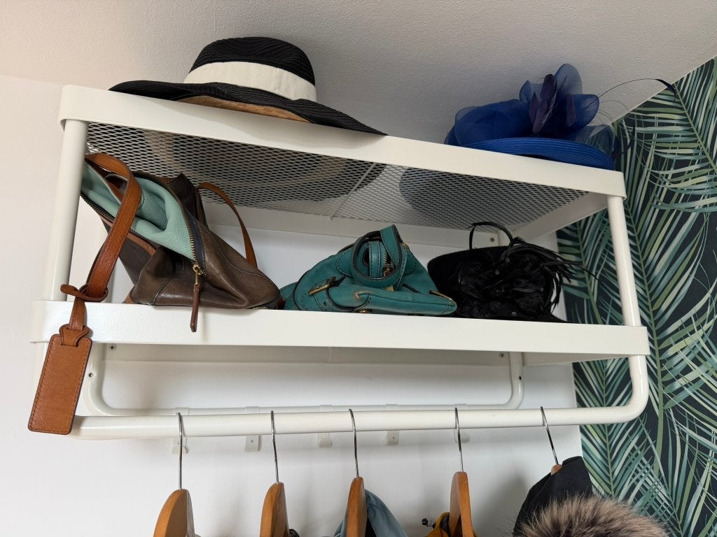 IKEA Kapstok voor Aan de Wand – 78 cm, Zo goed als nieuw, Minder dan 100 cm, Metaal, Ophalen