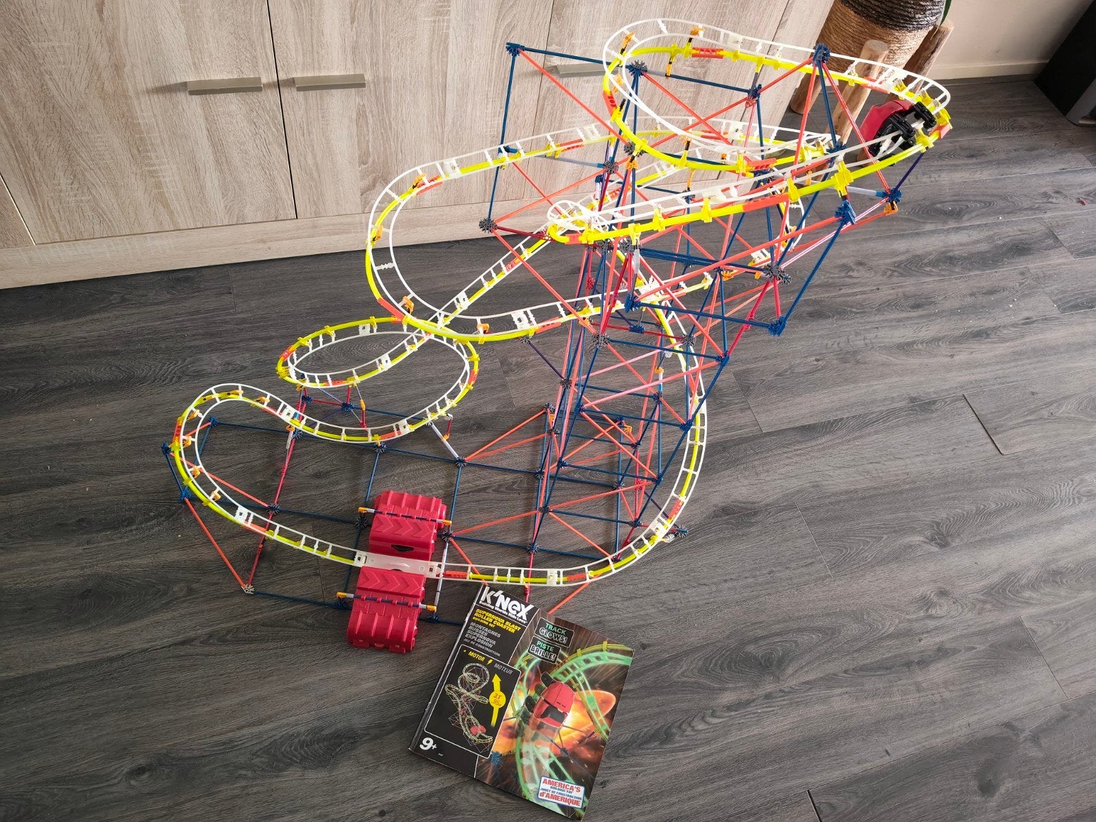 K'nex Supernova Blast Roller Coaster Bouwset, Ophalen of Verzenden, Gebruikt, K'nex