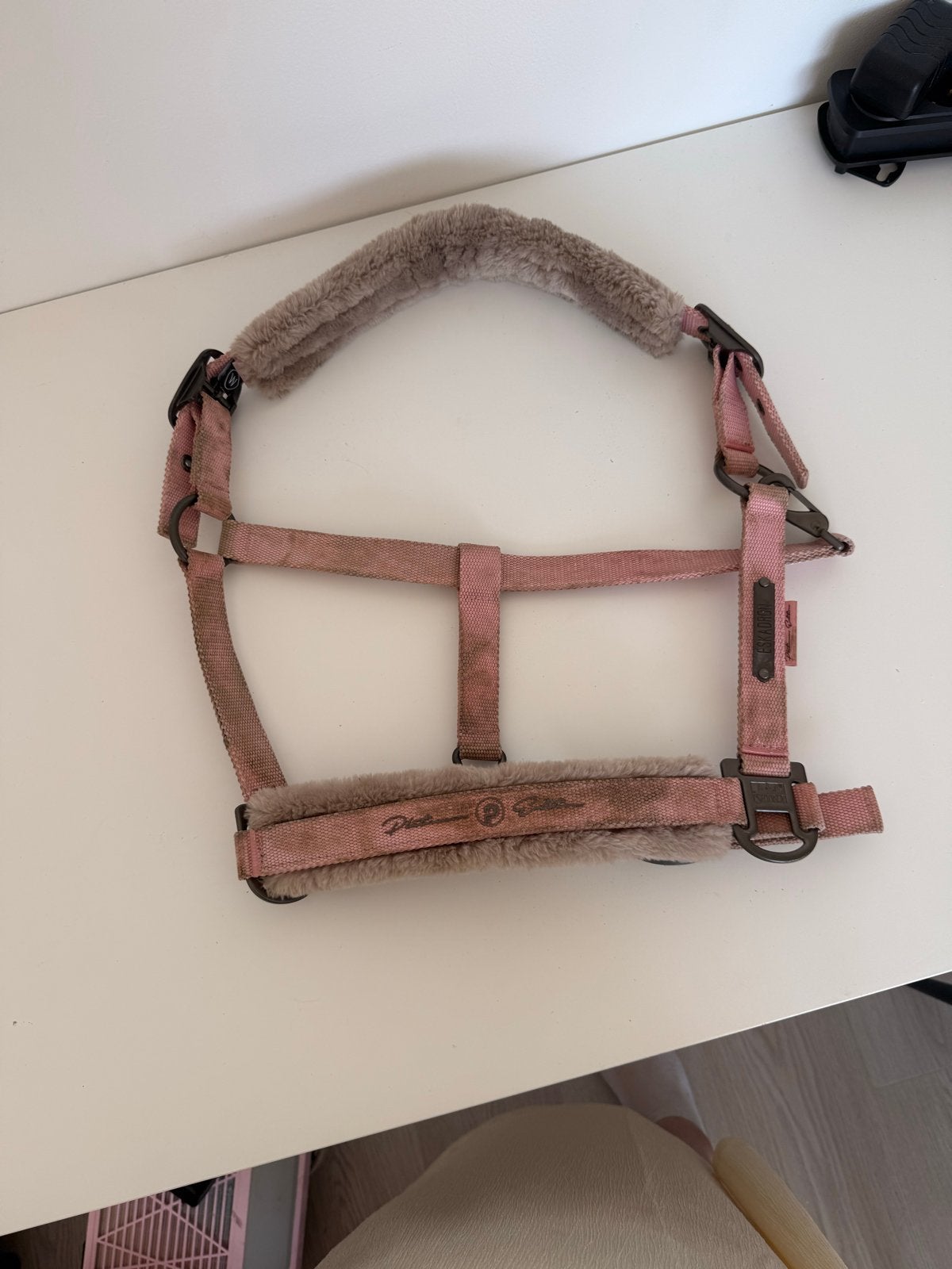Roze eskadron halster maat Full, Dieren en Toebehoren, Ophalen