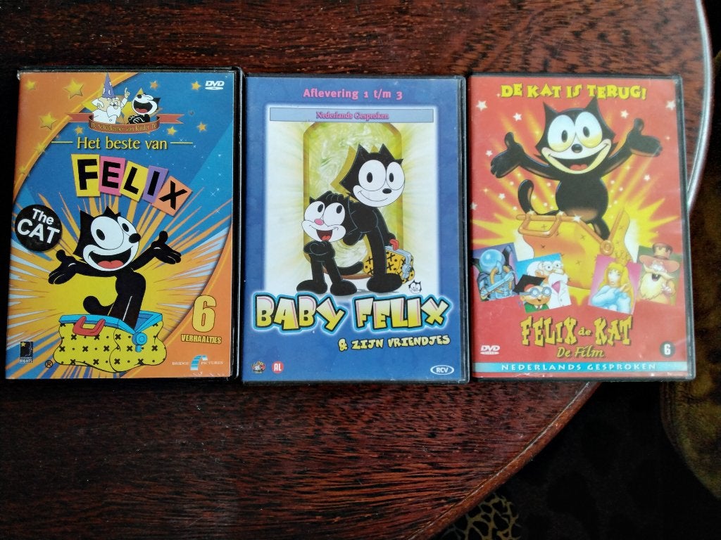 Felix 3 dvds, origineel, Avontuur, Alle leeftijden, Boxset, Ophalen of Verzenden