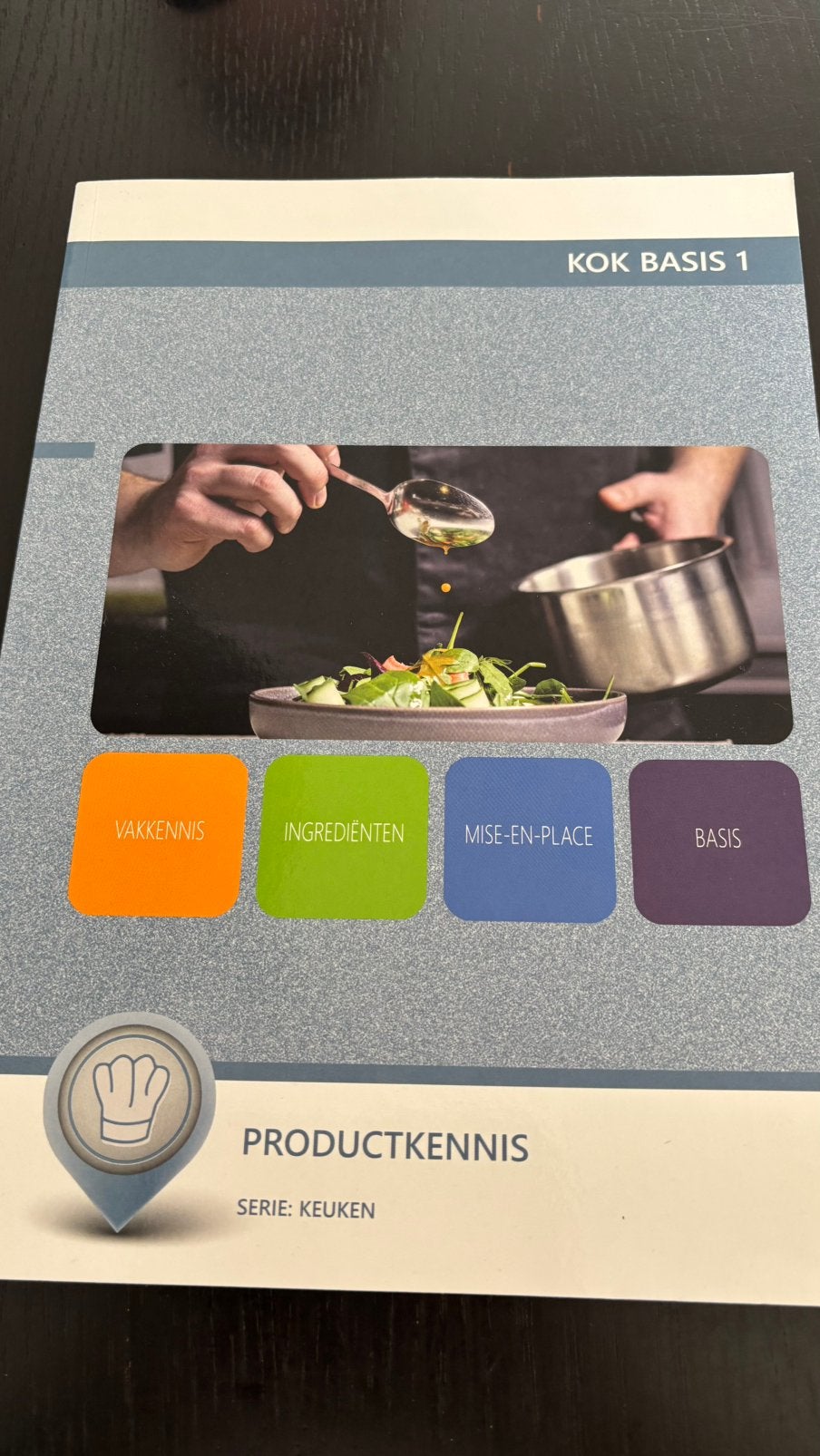 Horeca MBO schoolboek Kok basis 1, Boeken, Ophalen of Verzenden, Zo goed als nieuw, Overige niveaus