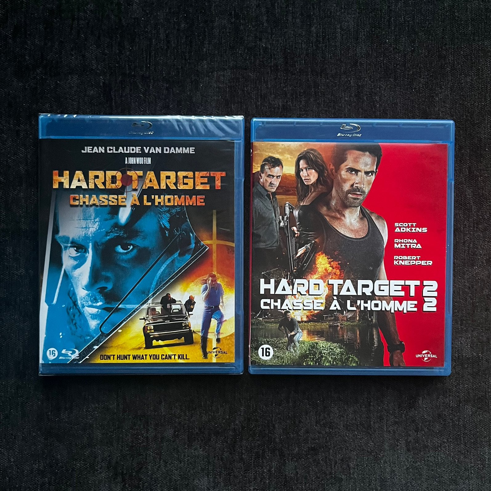 Hard Target (sealed) + Hard Target 2 (Blu-ray)Benelux versie, Ophalen of Verzenden, Nieuw in verpakking, Blu-ray, Actie