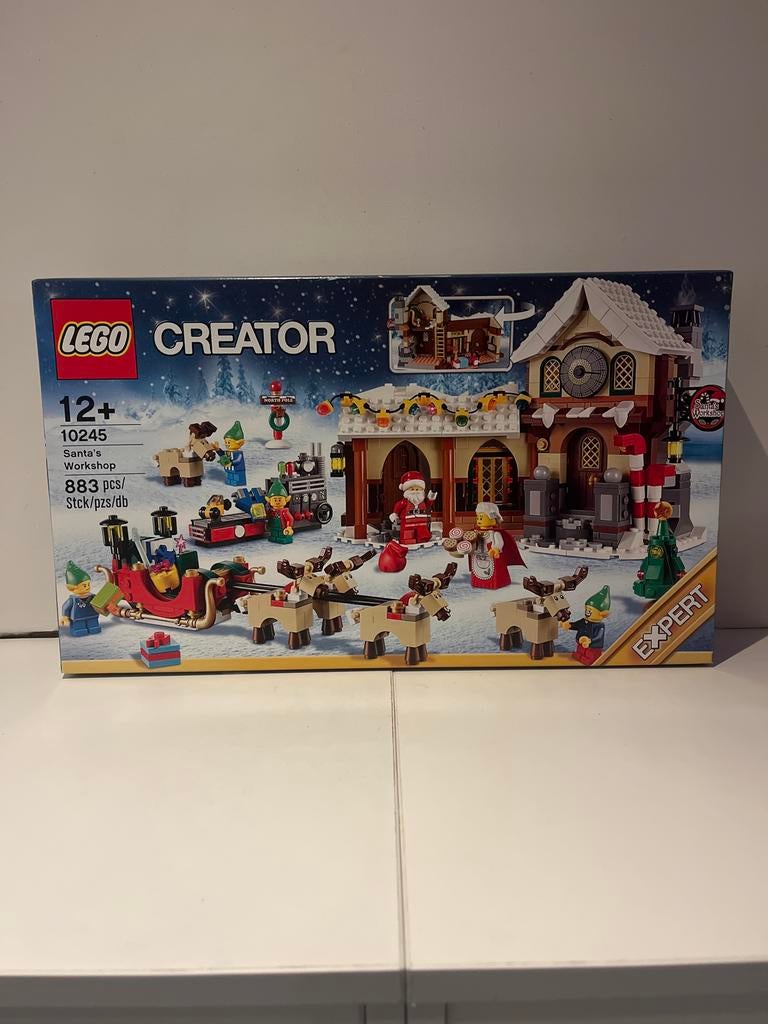 LEGO Creator 10245 Santa's Workshop - Nieuw en Ongeopend, Lego, Nieuw, Ophalen of Verzenden, Inclusief doos