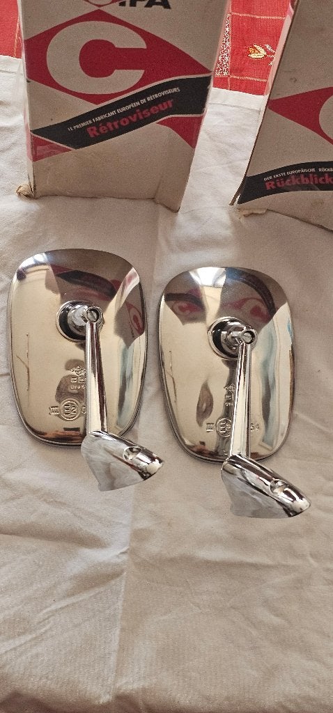 Chrome spiegels voor oldtimer – nieuw – CIPA, Ophalen of Verzenden, Nieuw