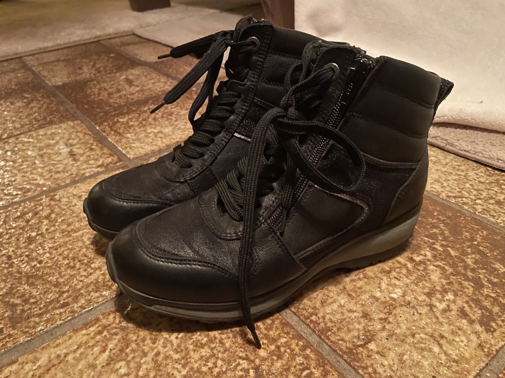 Xsensible Stretchwalker Bergamo zwarte hoge sneakers, Xsensible, Zwart, Ophalen of Verzenden, Sneakers of Gympen