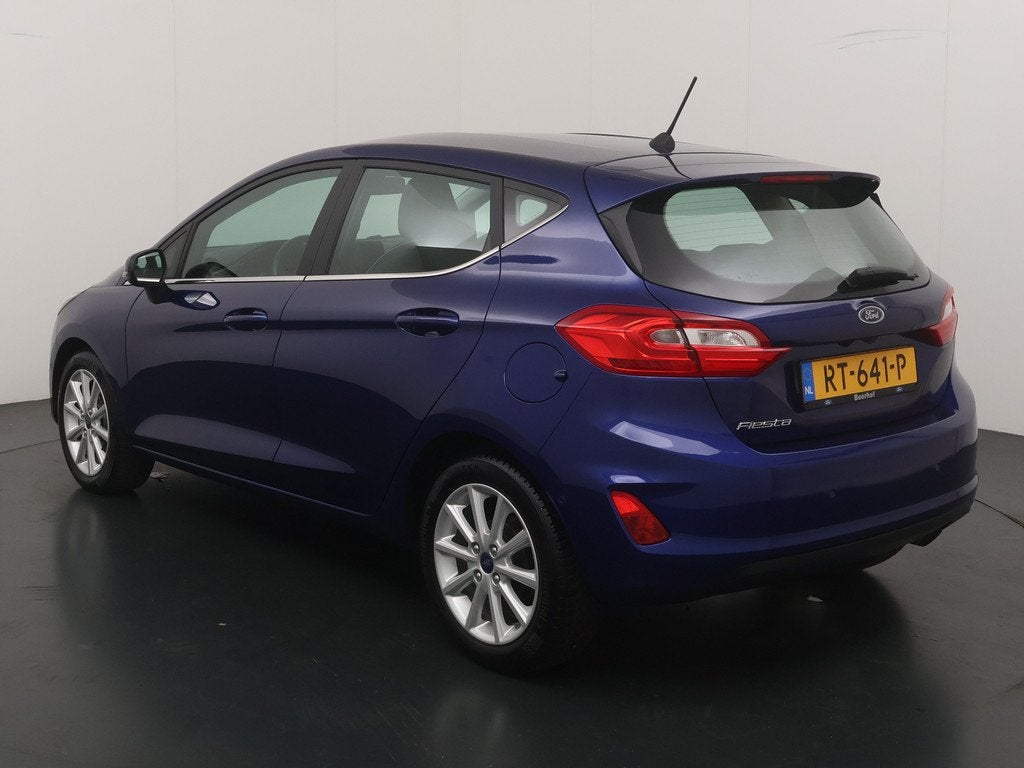 Ford Fiesta Titanium | Voorruitverw. | Clima | Auto-Park | A, 12 maanden, Gebruikt, 580 kg, Blauw
