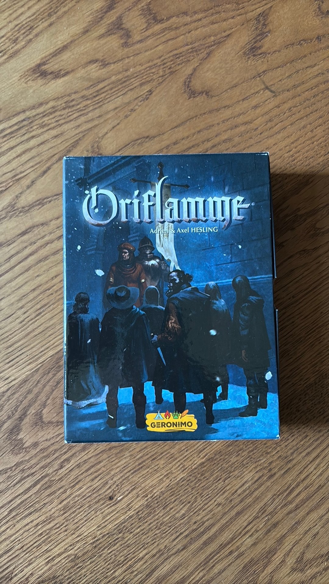 Oriflamme, Ophalen, Gebruikt