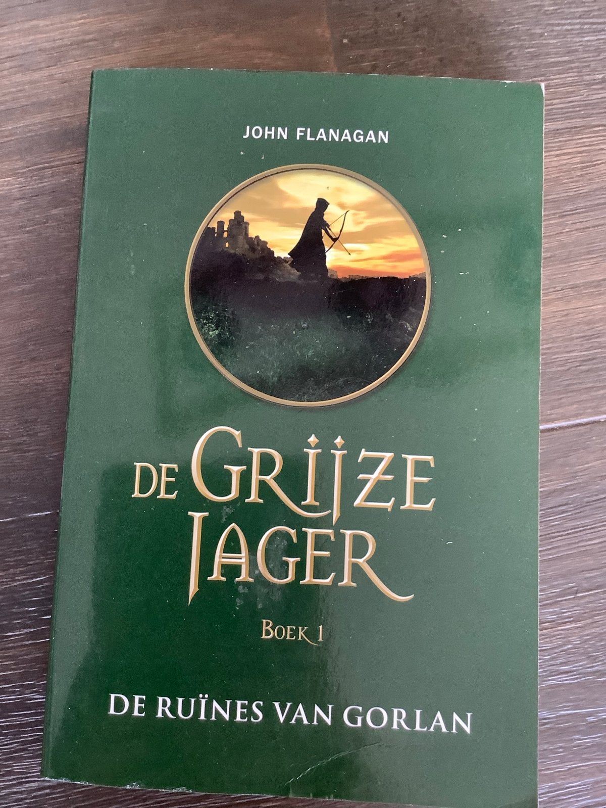 De Grijze Jager Boek 1: De Ruïnes van Gorlan - John Flanagan, Ophalen of Verzenden, Gelezen