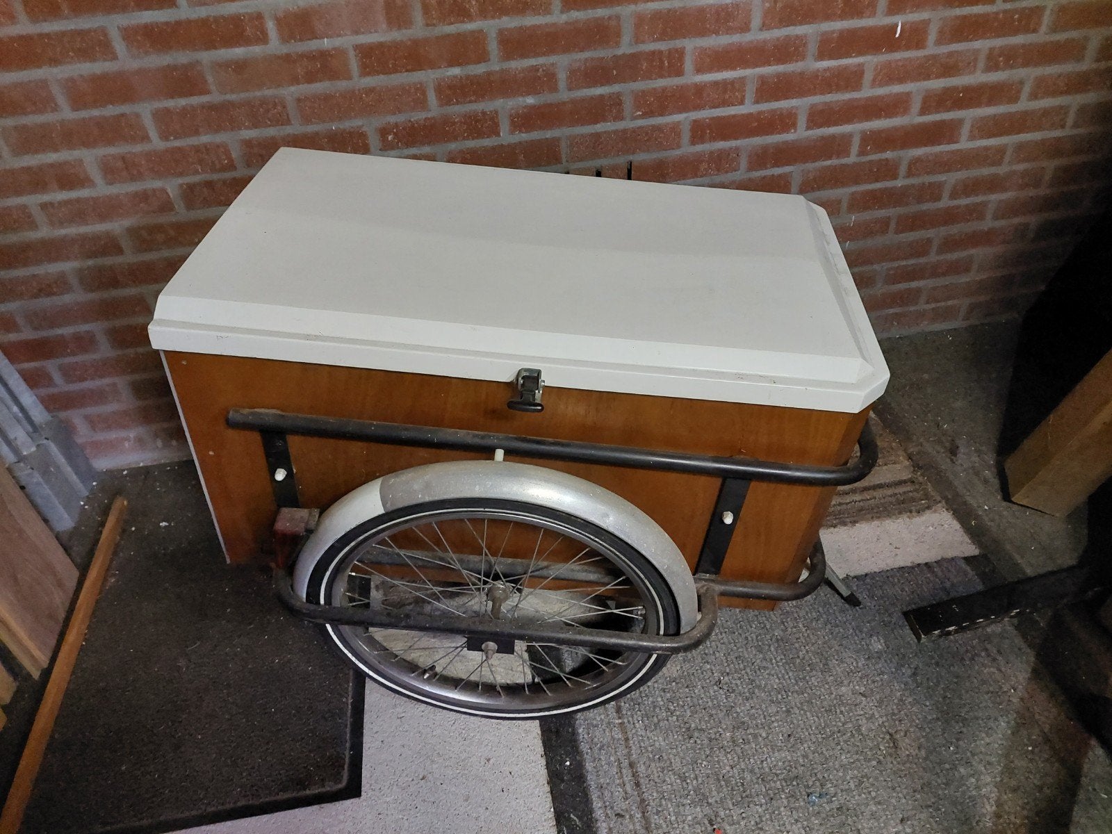 fietskar, Ophalen, Gebruikt, Bagagekar