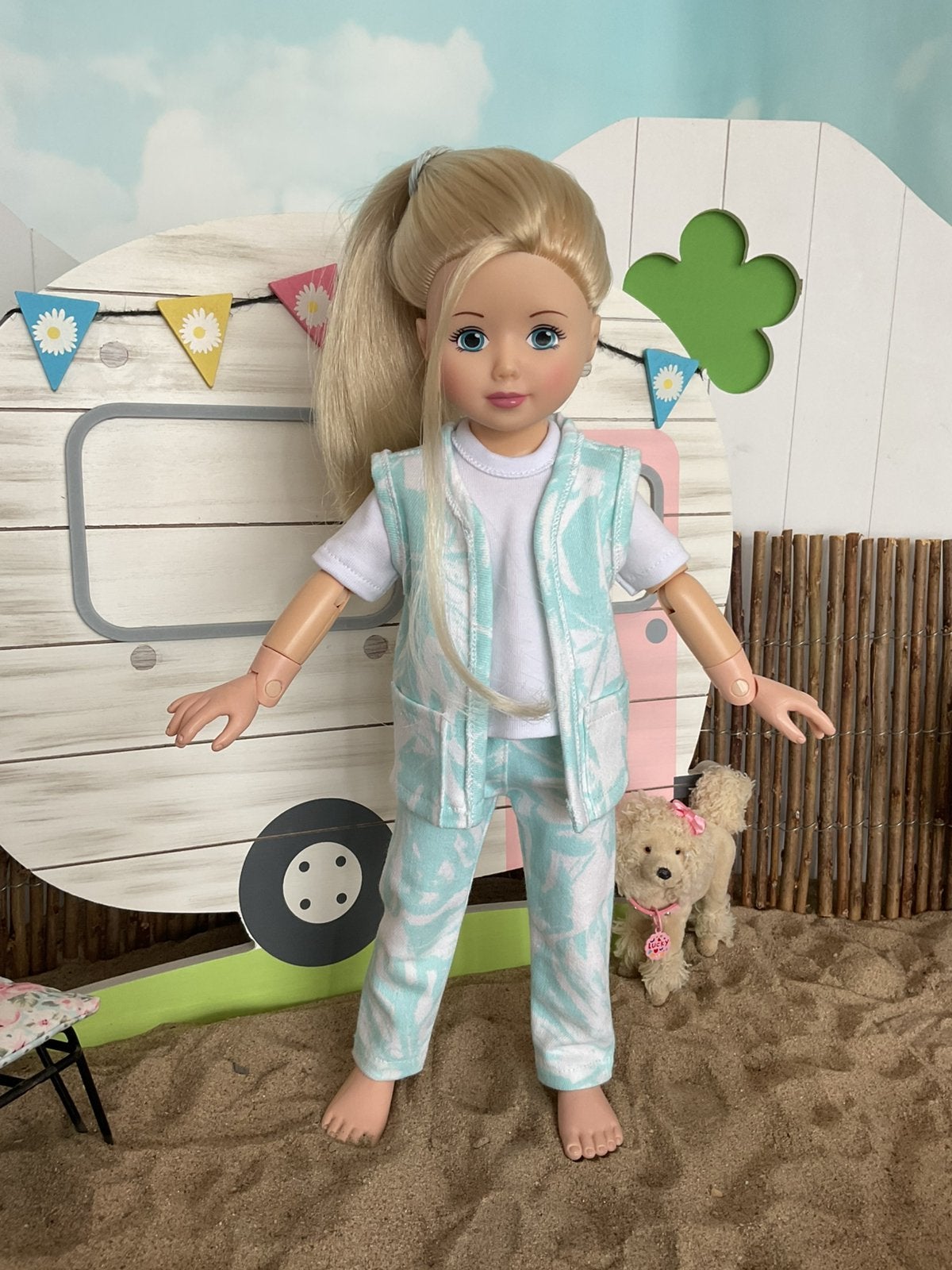 Jolina Ballerina: kleding, 2 delig zomer setje., Ophalen of Verzenden, Nieuw, Overige typen