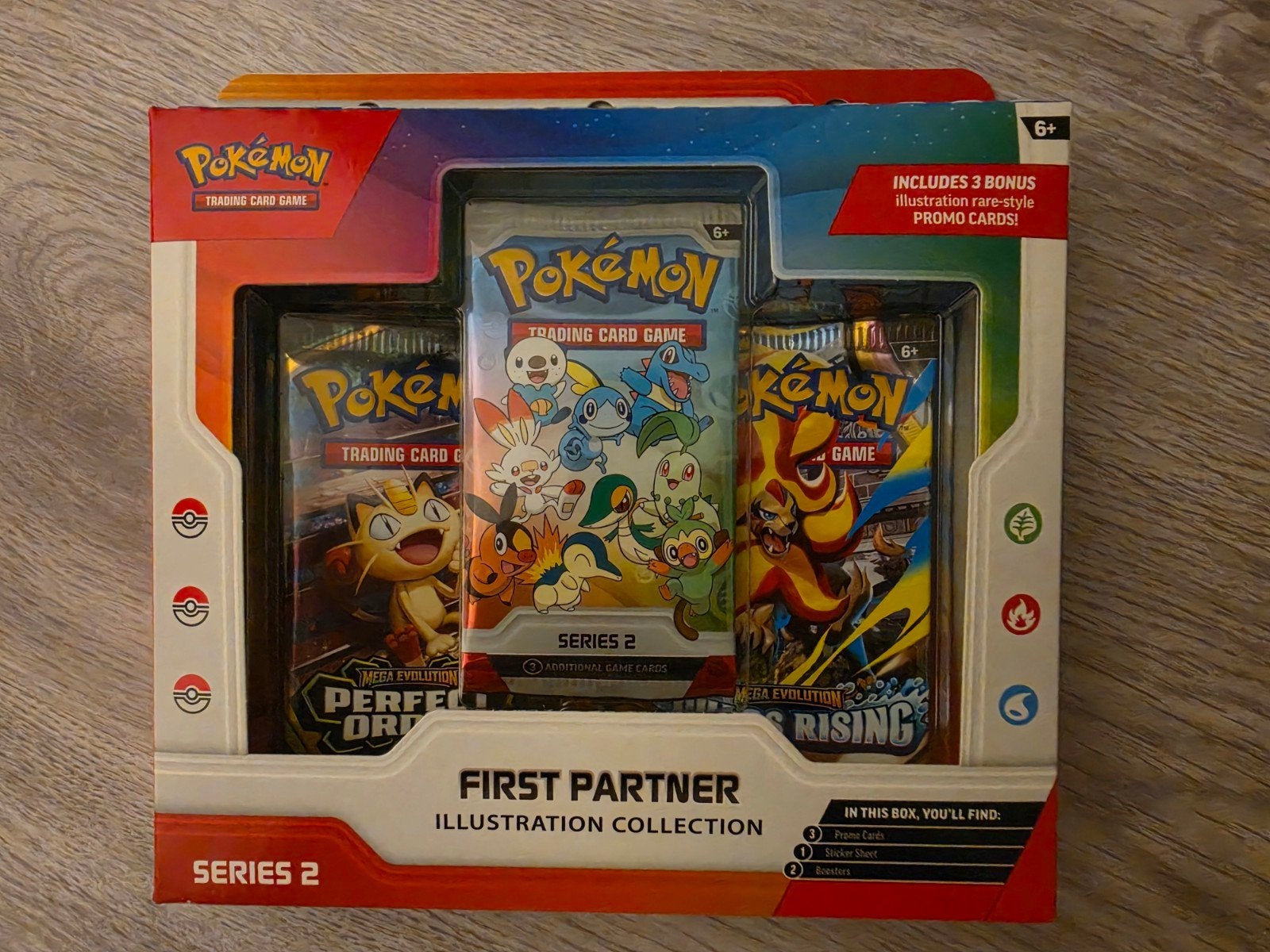 Pokémon First Partner Illustration Collection Series 2, Ophalen, Nieuw, Booster, Foil