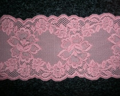 Schitterend breed elastisch kant met bloemen / Lingerie, Ophalen of Verzenden, Nieuw, Kant