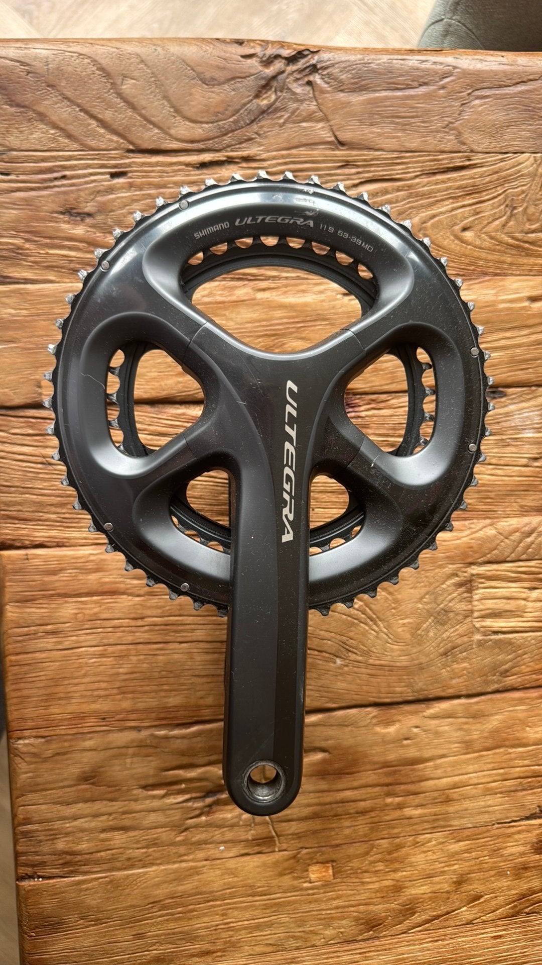 Shimano Ultegra FC-6800 Crankstel 172,5 mm 53/39T 11-speed, Ophalen of Verzenden, Gebruikt, Racefiets, Crankstel of Pedalen
