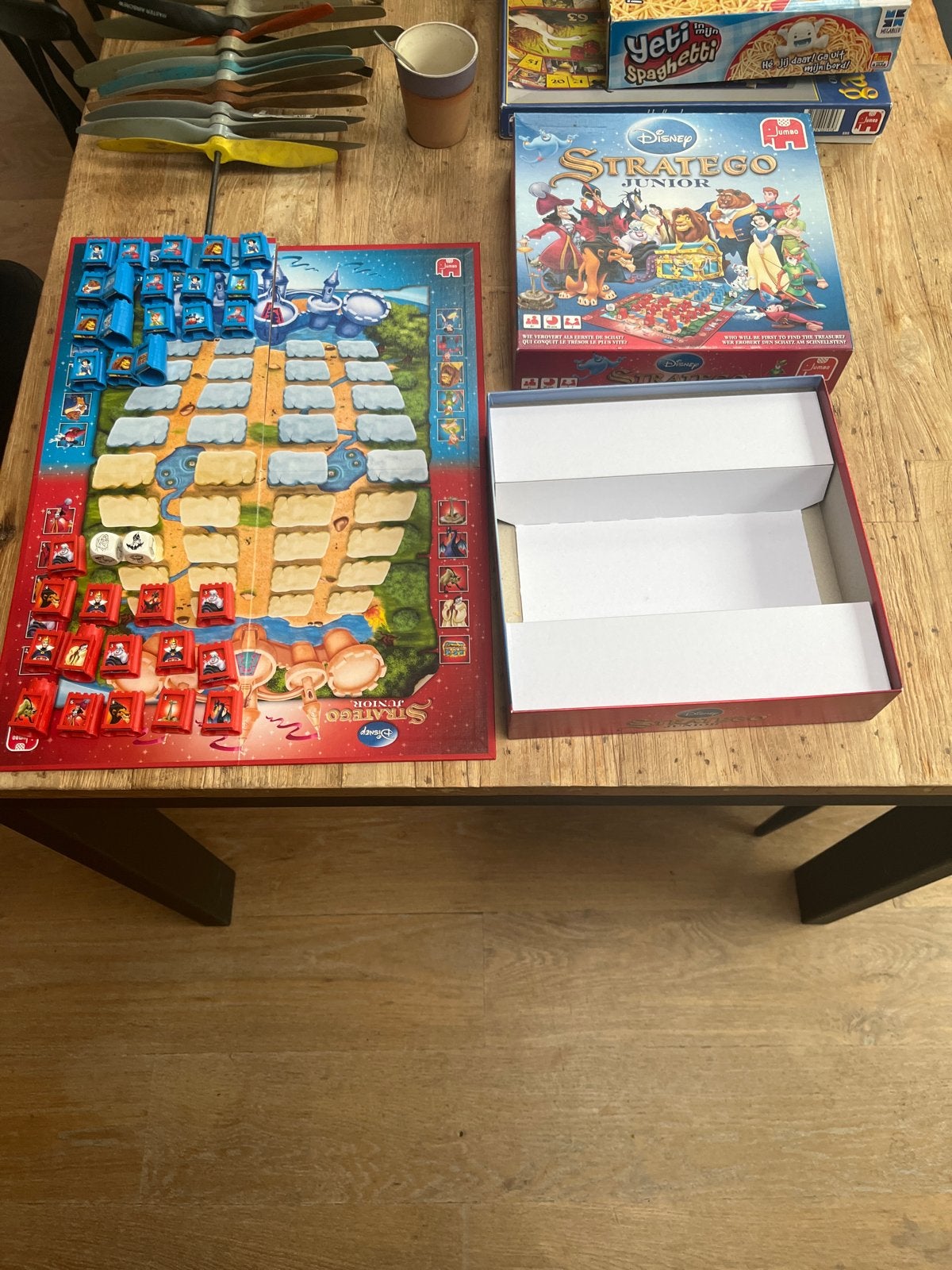 Disney Stratego Junior Bordspel - Compleet en Leuk!, Een of twee spelers, Ophalen of Verzenden, Gebruikt