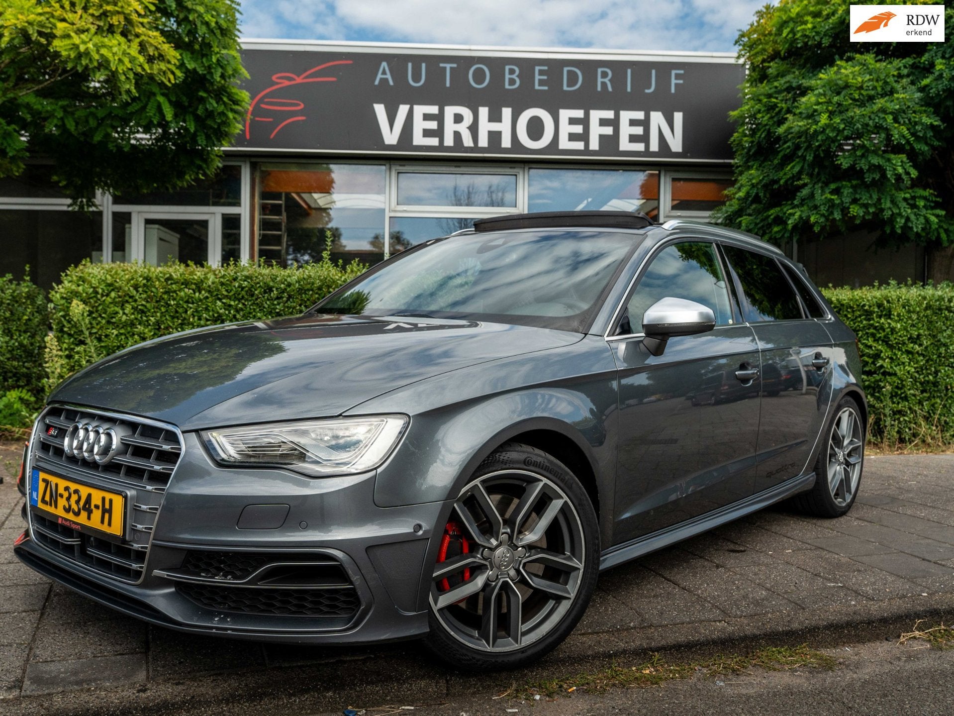 Audi A3 Sportback 2.0 TFSI S3 QUATTRO | RS ZETELS | PANORAMA, Auto's, Automaat, Dealer onderhouden, 4 cilinders, 1984 cc