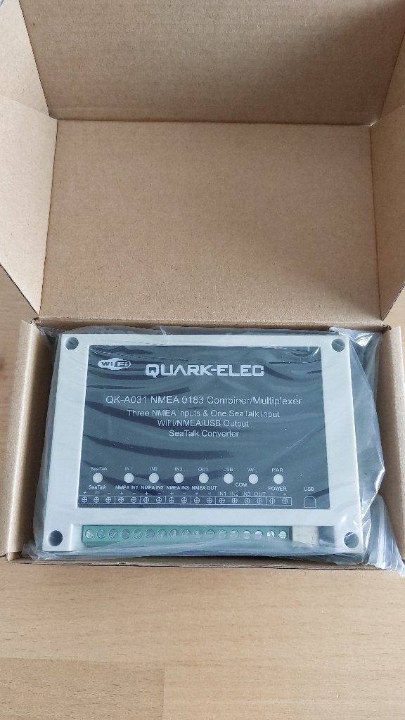 Quark-Elec A031 WiFi Multiplexer met SeaTalk + NMEA0183, Ophalen, Nieuw, Communicatie