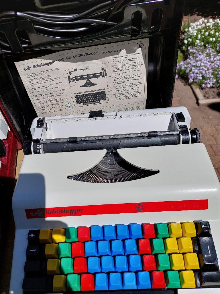 type machine, Ophalen, Gebruikt