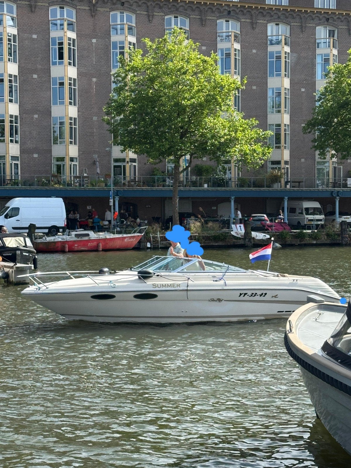 Mooie Sea Ray 220 Signature (94) Topstaat & Goed Onderhouden, Gebruikt, Binnenboordmotor, Ophalen of Verzenden, Sea Ray