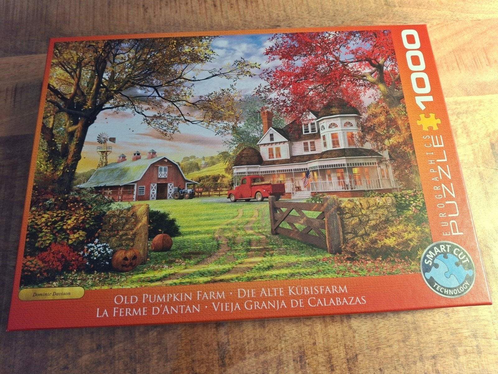 eurographics puzzel, Ophalen of Verzenden, 500 t/m 1500 stukjes, Zo goed als nieuw