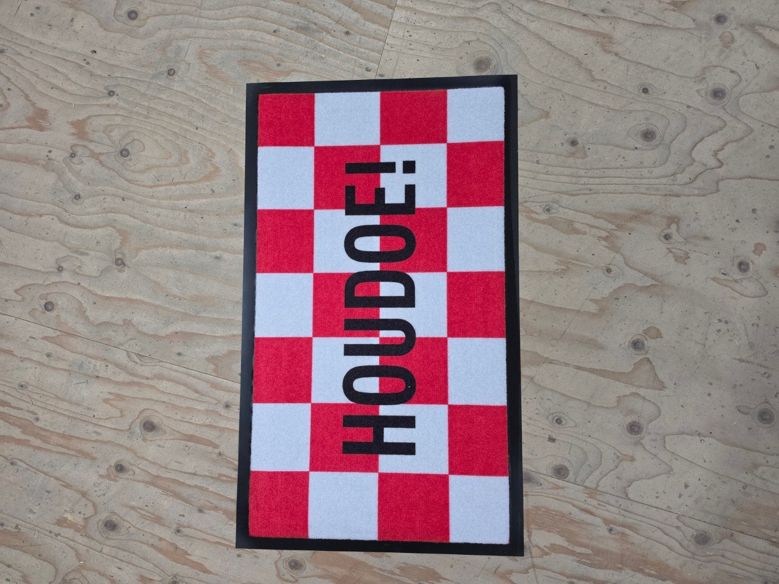 Deurmat 'HOUDOE!' Eindhoven - 45x75 cm, Tuin en Terras, Ophalen of Verzenden