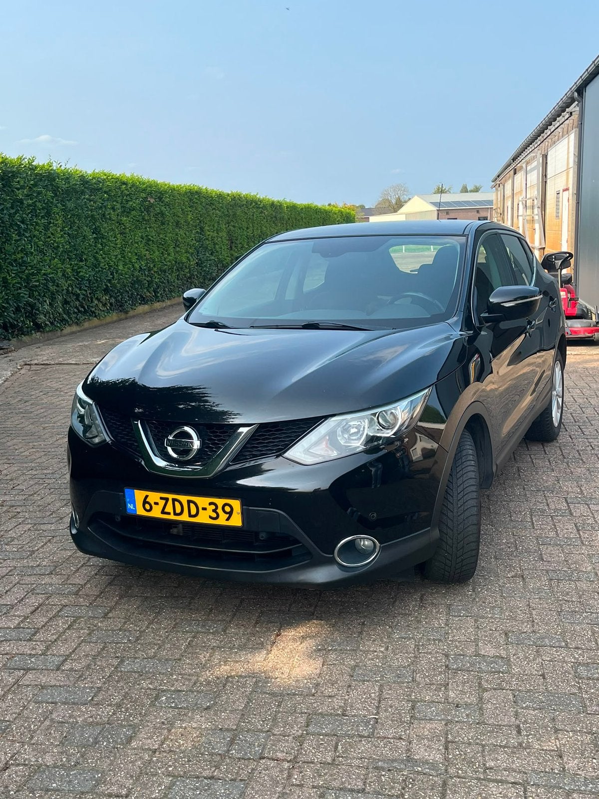 Nissan Qashqai 1.2 Dig-t 85KW 2WD 2014 Zwart, Auto's, Nissan, Voorwielaandrijving, Stof, Zwart, 4 cilinders