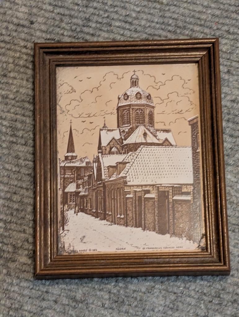 Kunstwerk R. Smelt - Hoorn St. Franciscus Cyriacus Kerk 1982, Ophalen