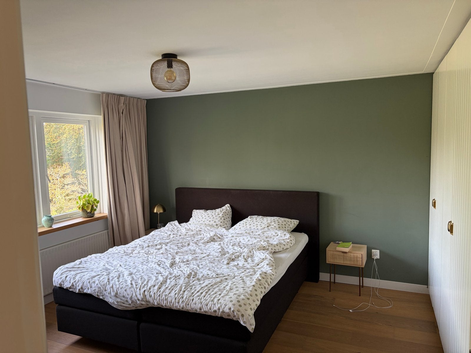Eastborne boxspring 210x180, Ophalen, Gebruikt, Tweepersoons, 180 cm