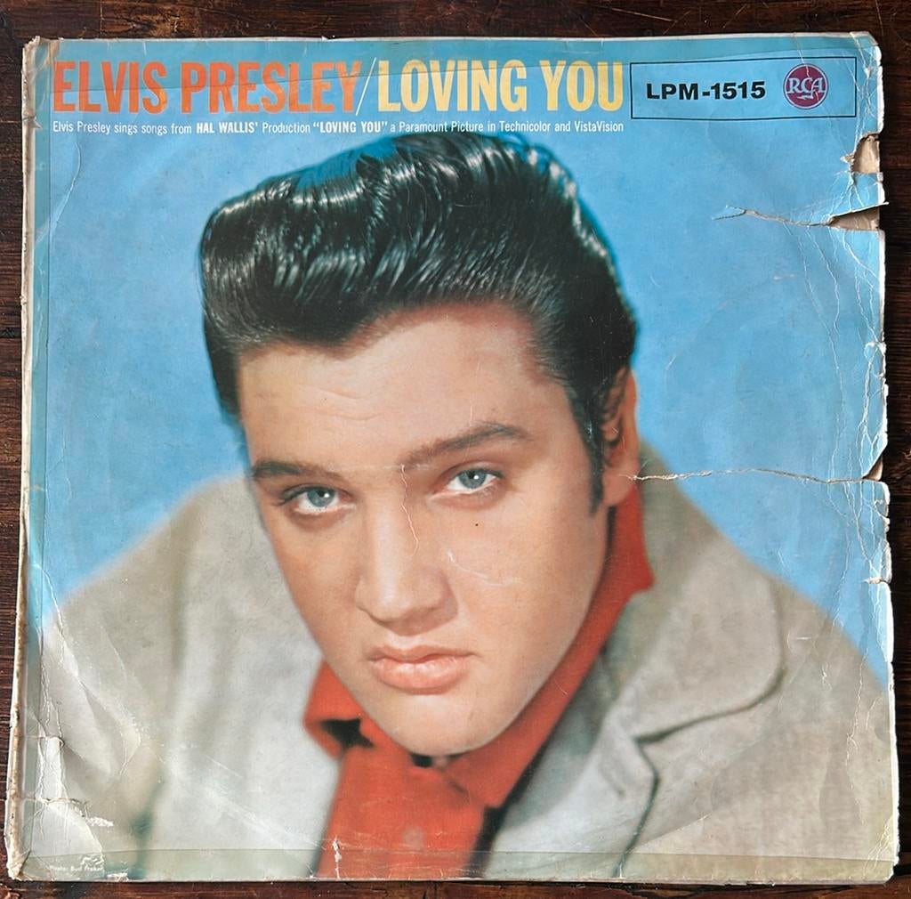 LP ELVIS PRESLEY - loving you LPM-1515 MONO, Gebruikt, Ophalen of Verzenden, 12 inch, Voor 1960
