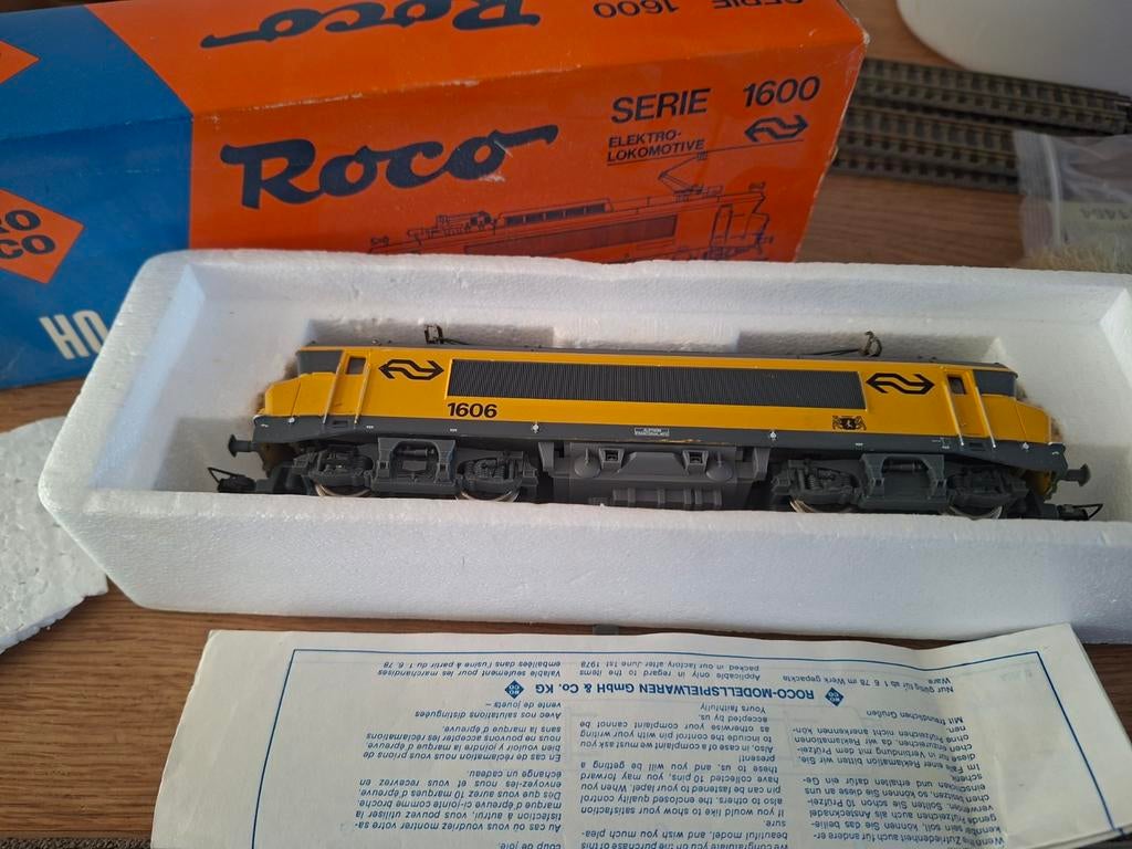 ROCO 1606 - H0 - DC - LED, Ophalen of Verzenden, Gelijkstroom, Locomotief, Roco
