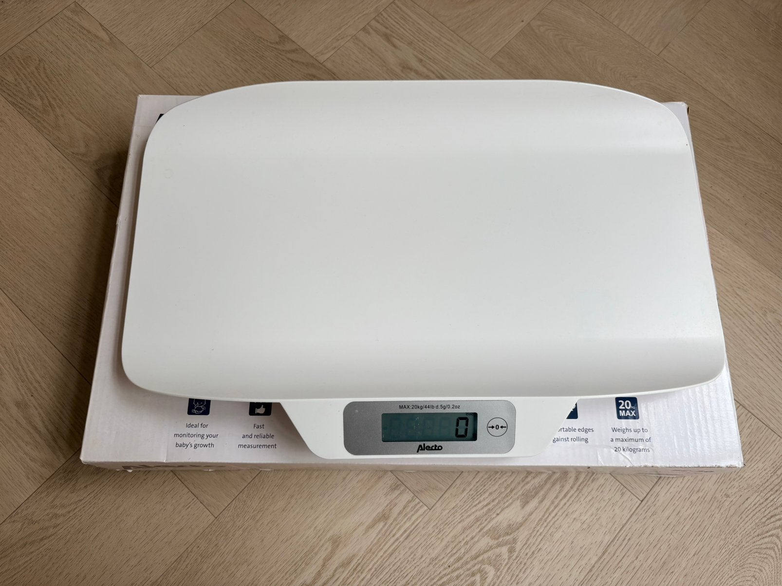 Alecto BC-30 baby scale, Kinderen en Baby's, Ophalen of Verzenden, Zo goed als nieuw