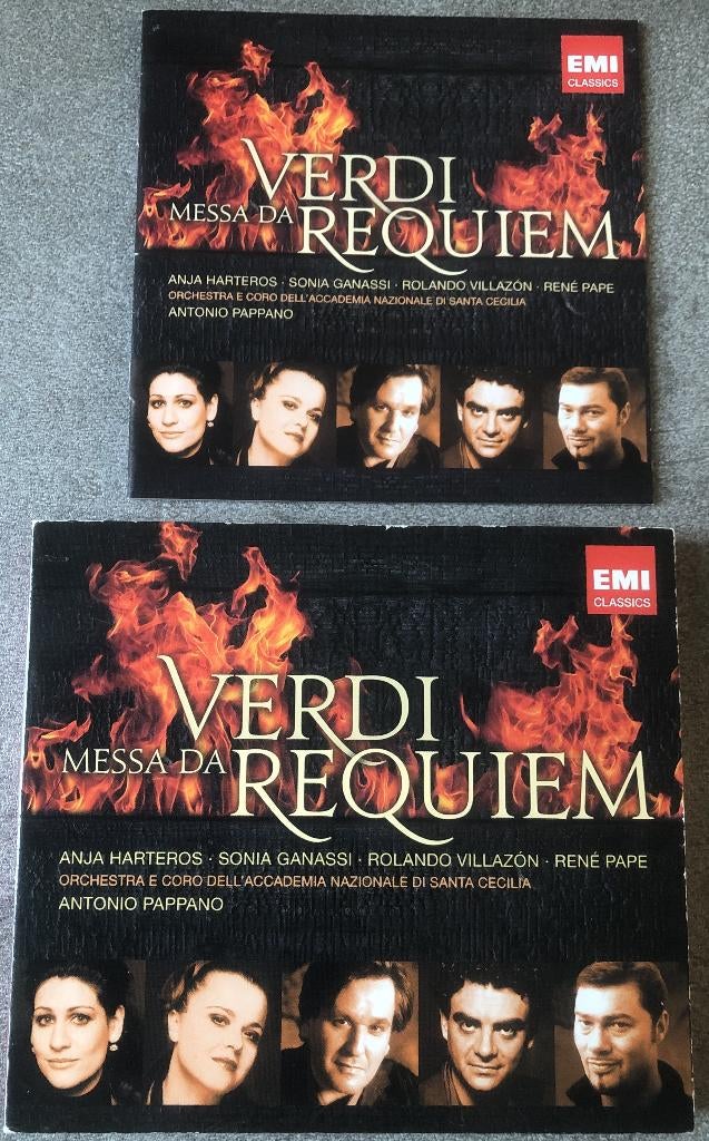 VERDI - MESSA DI REQUIEM - ANTONIO PAPPANO - EMI - 2 CD'S, Ophalen of Verzenden, Zo goed als nieuw, Romantiek, Boxset