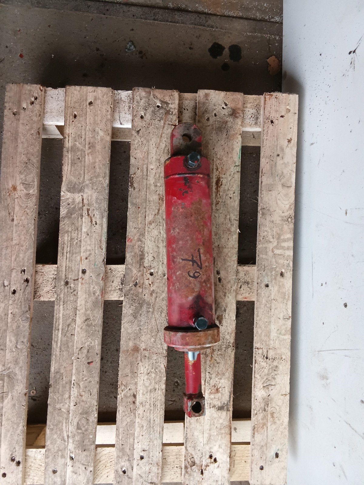 hydrauliekcilinders div soorten en maten, Doe-het-zelf en Verbouw, Ophalen, Gebruikt