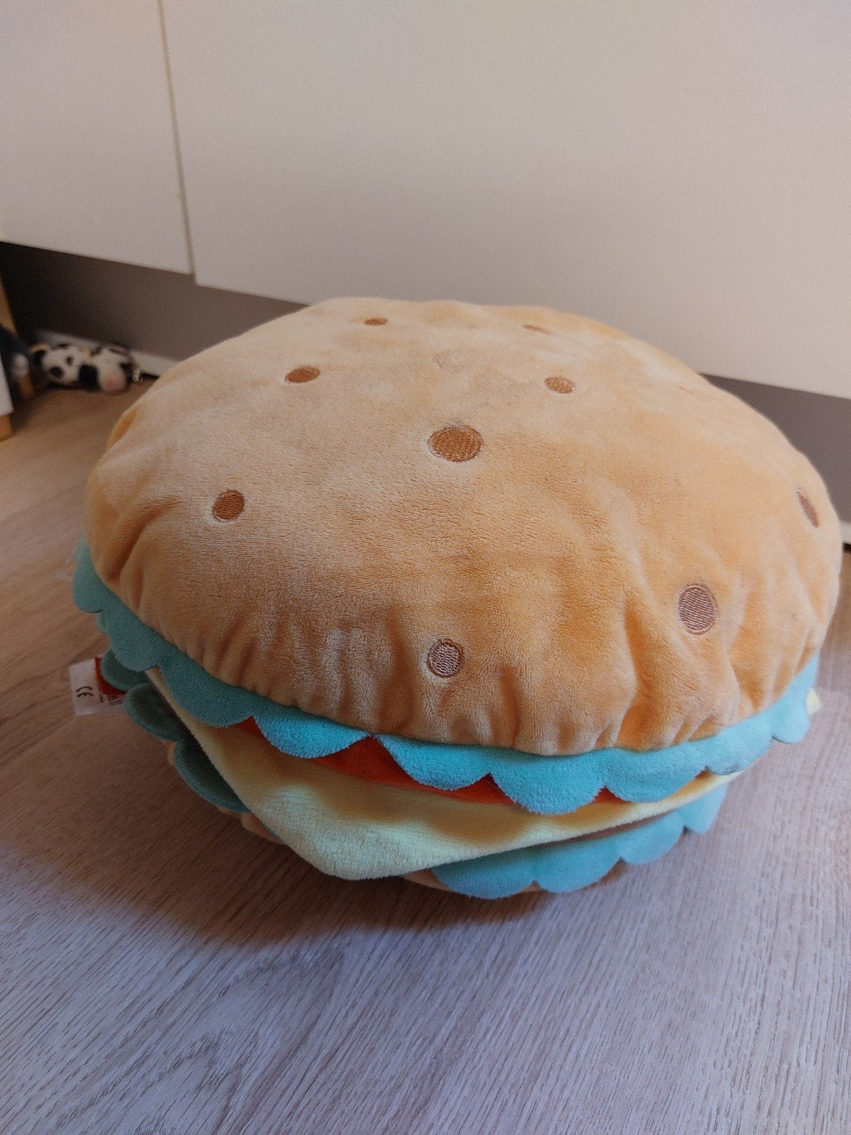 HEMA hamburger knuffel kussen cheeseburger, Ophalen of Verzenden