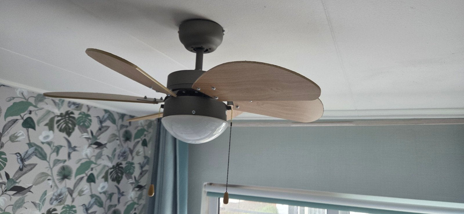 plafond ventilator met verlichting, Witgoed en Apparatuur, Ophalen, Gebruikt, Plafondventilator
