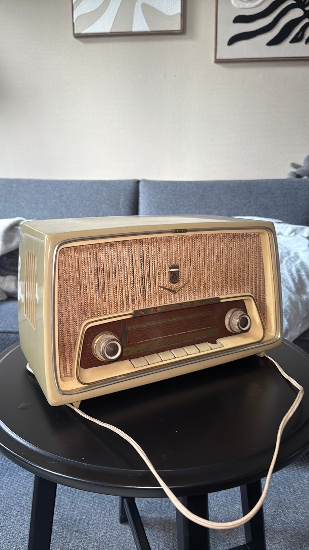 Vintage Grundig Radio Type 97, Antiek en Kunst, Antiek | Tv's en Audio, Ophalen