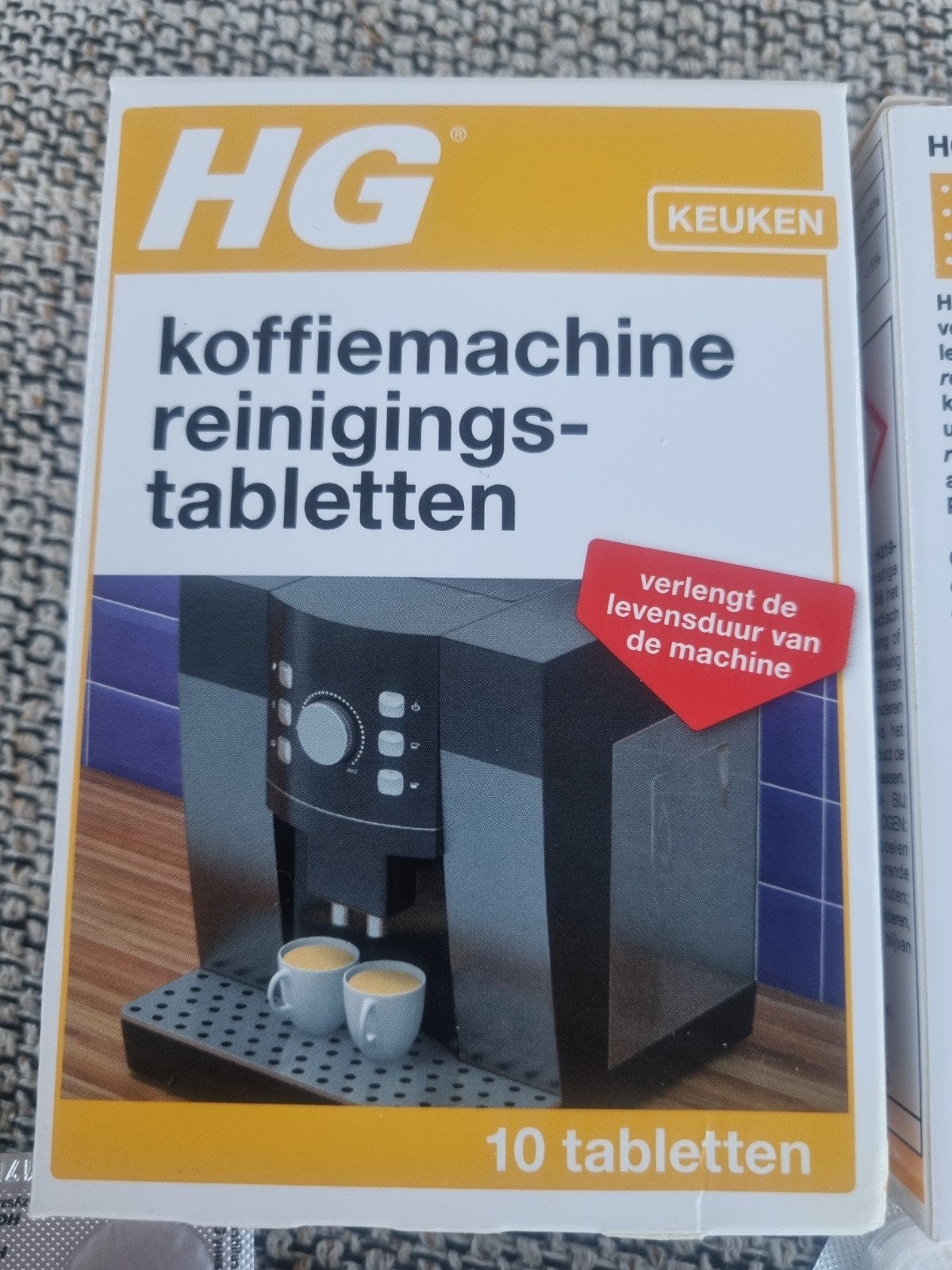HG koffiemachine reinigingstabletten - 40 stuks, Ophalen of Verzenden, Nieuw