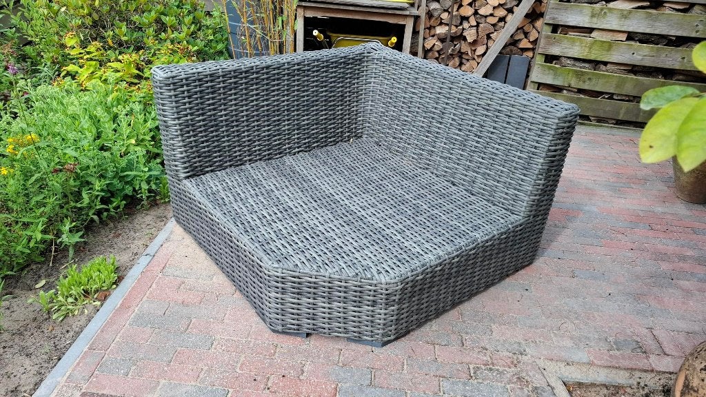 tuinmeubel, Tuin en Terras, Tuinsets en Loungesets, Kunststof, Gebruikt, Loungeset, Bank