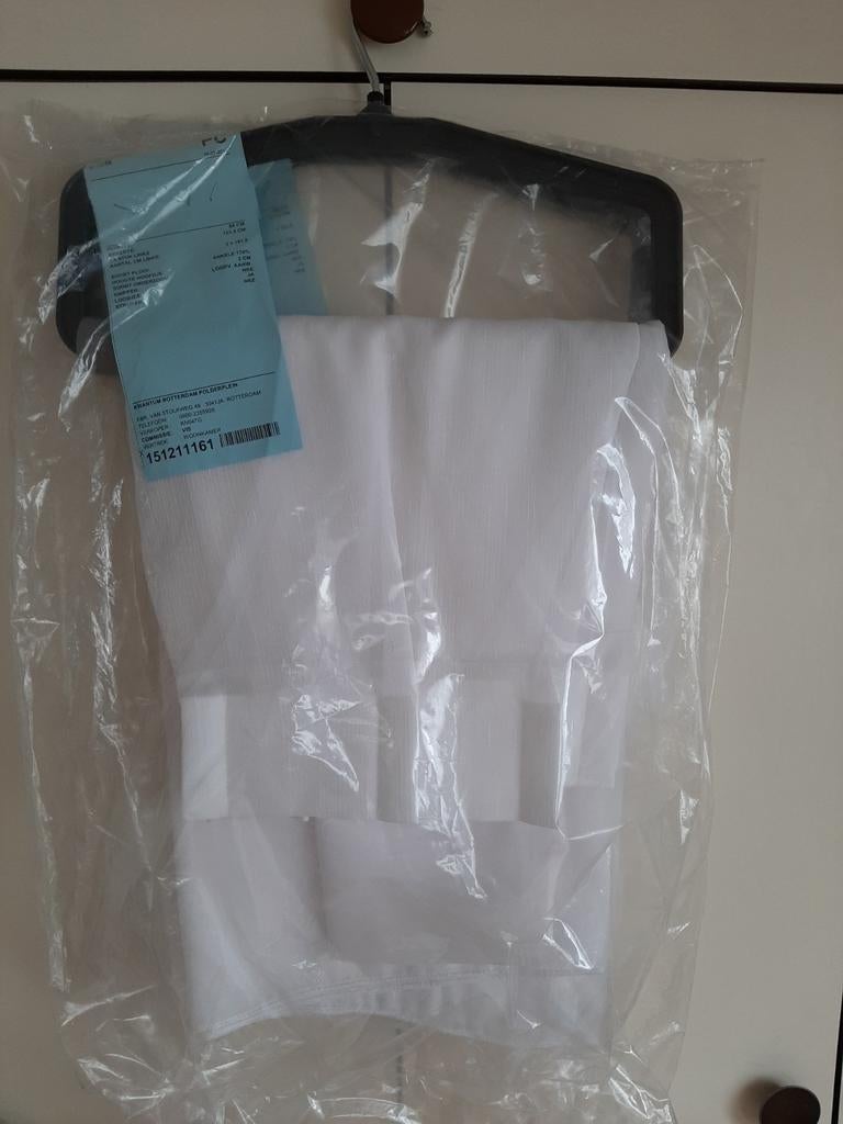 Witte vitrage, nieuw in verpakking, Ophalen of Verzenden, Nieuw, 200 cm of meer, 200 cm of meer