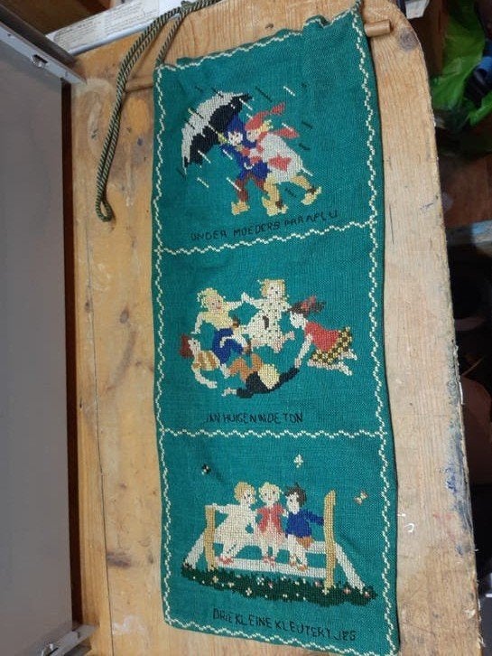 Borduurwerk vintage, Antiek en Kunst, Ophalen of Verzenden