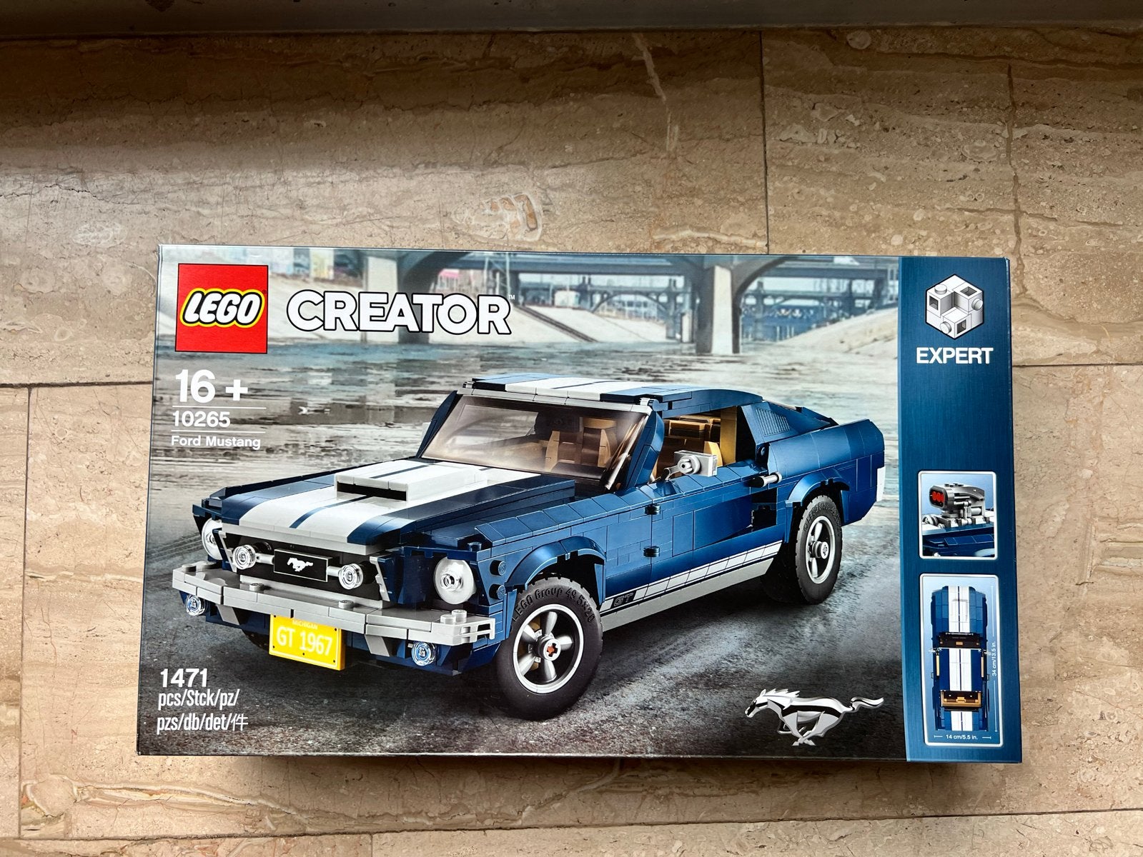 LEGO Creator Expert 10265 Ford Mustang GT 1967, Ophalen of Verzenden, Nieuw, Overige merken