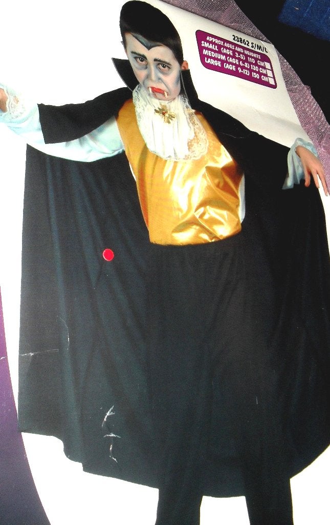 Dracula / Vampier outfit mt 98 / 110, Ophalen of Verzenden, Nieuw, 104 of kleiner, Jongen